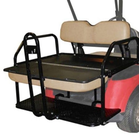 Ilc Replacement Ezgo / Cushman / Textron Rear Passenger Flip Seat Stone Beige RXV Model Year 2010 REAR PASSENGER FLIP SEAT STONE BEIGE RXV MODEL FO